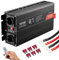 VEVOR Convertitore di Potenza a Onda Sinusoidale Pura, Convertitore di Potenza da 2000 W CC da 12 V a CA 230 V Display LCD e Telecomando per Apparecchiature Domestiche di Medie Dimensioni