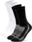 Occulto Herren & Damen Rennradsocken 2er Pack (Modell: Eddy), Fahrradsocken 1 X Schwarz 1 X Weiß 43-46