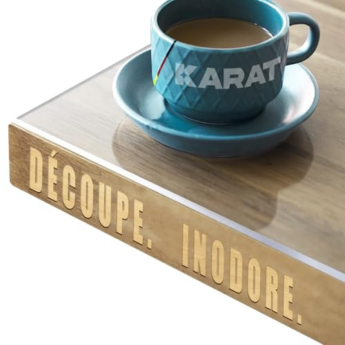 KARAT - Crystal Tovaglia trasparente spessa per tavolo con bordo smussato a 45° - Elegante protezione per tavolo da ufficio - Pellicola di protezione trasparente, protezione per tavolo 90 x 190 cm
