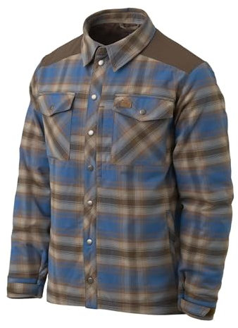 Helikon-Tex Winter Warden Shirt - Forest Blue Plaid