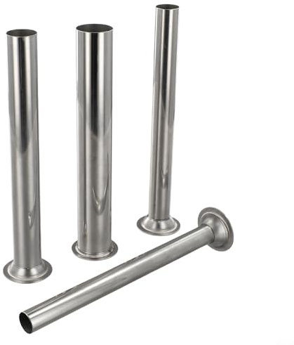 Wurstfüllröhrchen aus Edelstahl, 4-teiliges Set zum Befüllen von Fleischbeuteln mit Ihren Lieblingszutaten (3,8 cm)
