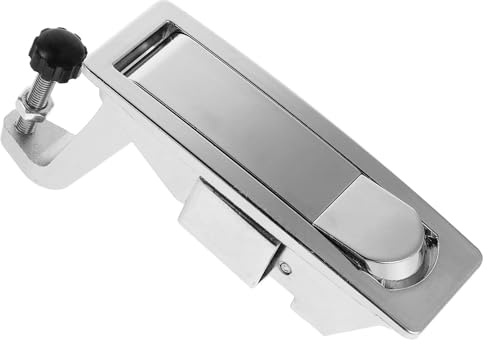 jojofuny Serratura elettrica per porta dell'armadio Meccanismo di sicurezza con password senza chiave Costruzione in lega di zinco per quadro elettrico dell'armadio di controllo Rimorchio per