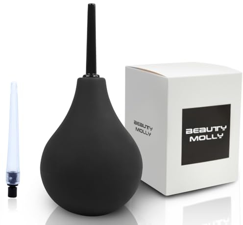Anal Douche Beauty Molly Superior Materials Douche for Women Men enemas Bulbs, 7 Ounce