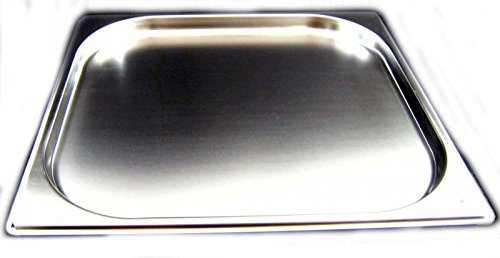 GN 2/3 - Contenitore per gastronomia GN 2/3, in acciaio INOX, profondità 20 mm