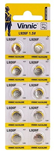 Lote de 20 Pilas VINNIC AG7 L926F ALCALINA 1,5 V