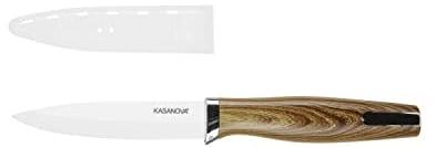 KASANOVA Coltello multiuso ceramica e abs, da 10 cm marrone