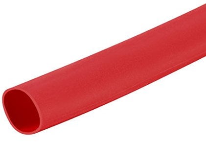 sourcing map Heat Shrink Tubing 4mm Dia 2:1 Heat Shrink Tube Wrap Cable Sleeve 1m Red