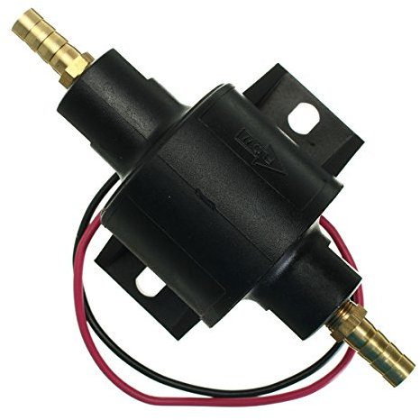 JenNiFer Universal 8Mm 12V Électrique Diesel Essence Pompe À Carburant Posi Facette Flow Style