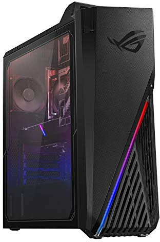 ASUS ROG Strix GA15DH Gaming Desktop PC, AMD Ryzen 5 3600X, GeForce GTX 1660 Super, 8GB DDR4 RAM, 256GB SSD + 1TB HDD, Wi-Fi 5, Windows 10 Home, GA15DH-BS562