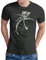 OM3® Bicycle Fahrrad T-Shirt - Herren - Vintage Radsport Radfahrer - Dark Grey, XXL
