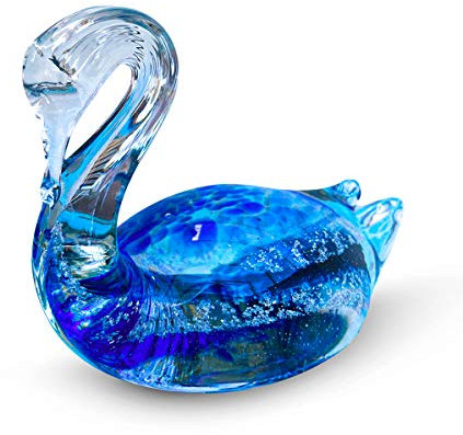 Gocce di Murano Adorno de centro de mesa con forma de animal de cristal fabricado en Italia, elaborado artesanalmente según la tradición de los artesanos de Murano, vidrio soplado con reflejos