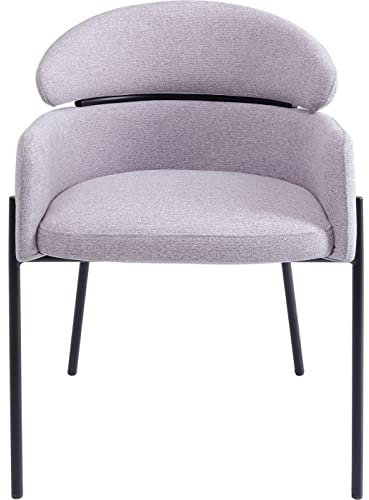 Kare Design Armlehnstuhl Alexia Lavendel, Polsterstuhl, Esszimmerstuhl, modern, Sitzhöhe 46cm