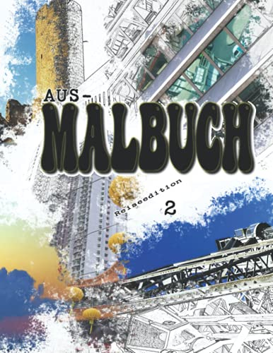 Ausmalbuch Malbuch Skizzenbuch Color it: Reiseedition 2