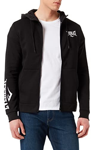 Everlast Herren Hoddie Kapuzenpullover Sulphur, schwarz, M