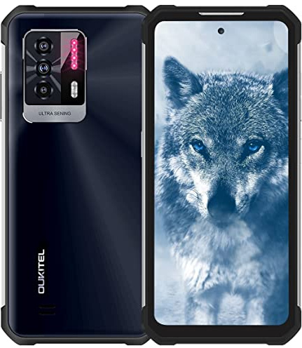 Rugged Smartphone 2022 OUKITEL WP17, Batteria 8300mAh 8GB+128GB IP68 Impermeabile Antiurto Cellulare, 6.78 FHD+ Camera 64 MP Android 11 Dual 4G Telefono Indistruttibile,Cellulari Resistente NFC/OTG