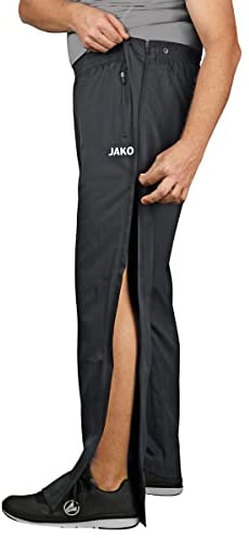 JAKO Hose mit durchgehendem Reißverschluss Reha Hose Herren NEU, Wähle Deine Größe:24 (Kurzgröße 48), Wähle Deine Farbe:anthrazit
