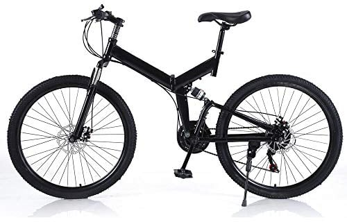 RainWeel 26 Zoll Mountainbike MTB Fahrrad Downhill Mountainbike Scheibenbremse, Cycling Fahrrad Mountainbike für Herren und Damen