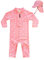 weVSwe Traje De Baño para Niñas UPF 50+ Gorro De Natación De Manga Larga para Niños Pequeños Ballena Rosa 6-12 Meses