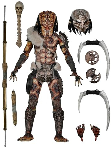 NECA Predator 2-7Ë Actionfigur Ultimate Snake Predator schwarz/blau/grün, 100% Kunststoff, in Geschenkverpackung