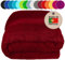Lashuma Saunatuch 85x220 cm Rubin Rot, Linz Frottee Badehandtuch XXL, langes Saunahandtuch für Damen, Herren, Pool und Wellness