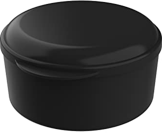 elastoREuse Menübox ToGo rund, schlichtes schwarz