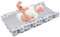 Funda para cambiador de bebé, tela elástica súper suave, funda para cambiador infantil para bebé niño y niña, 40,6 x 81,3 cm