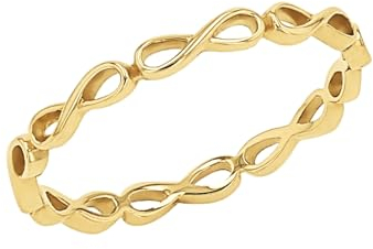 Amor Ring Damen Ringe, Gold, Kommt in Schmuck Geschenk Box, 2037438