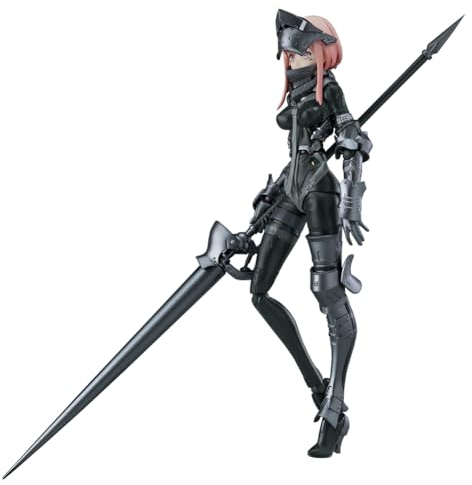 Zhongkaihua Heavily Armed High School Girls Figure Laze Reiter Super Action Statue Figure Dark Gunslinger Anime Figur Desktop Model Joints Bewegliche Figur Austauschbares Zubehör (Typ 4,15 cm)