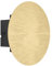 EGLO LED Wandleuchte innen Talamello, runde Wandlampe mit indirekter Beleuchtung, Wandspot für Flur und Wohnzimmer, Metall in Gold-gebürstet, warmweiß, Ø 15 cm
