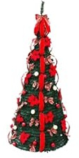 Árbol Navidad con 4 Cintas 75x180 cm