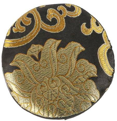 Laroal Coussin pour Bol Chantant Bouddha Coussin pour Bol Chantant Coussin pour Bol Chantant Coussin pour Bol Chantant Coussin pour Anneau en Brocart Coussin pour Bol Chantant Bouddhiste