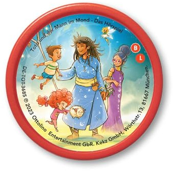 Kekz Audiochip: Toto und der Mann im Mond - Kekz 1: Hörspiel | Für Kekzhörer, Hörspiel für Kinder ab 3 Jahren, Spielzeit ca. 68 m