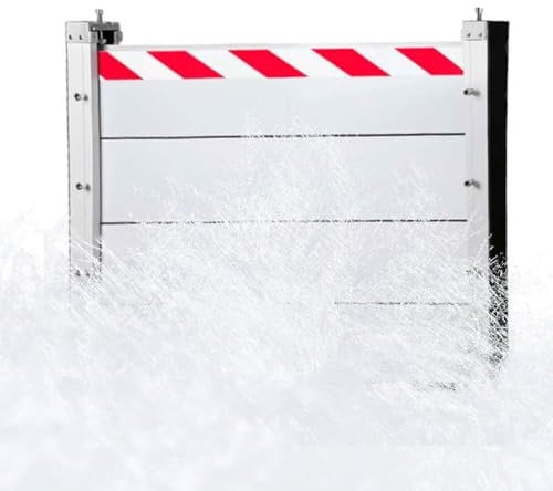 Hochwasserresistenz Hochwasserschutz Barriere Garage Mobile Hochwasserschutz Barriere Tür Hochwasserschutz Barriere Kellerfenster Wiederverwendbare Hochwasserschutzbarriere Aus Aluminium(100X40cm)