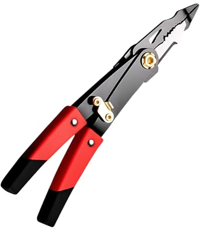 Electrical Wire Strippers - Cable Clamp | Wire Stripper & Cutter - For Cutting, Winding, Clamping, Shearing, Crimping, Splitting, Stripping and for Wire Stripping