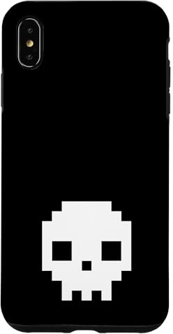 8 bit pixel skull | A design with a skull Case for iPhone XS Max