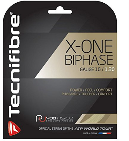 Tecnifibre Tennissaite X-One Biphase 12m, Natur-Spiral, 1,3, KT101800