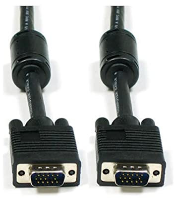 3GO CVGA15MM câble VGA 15 m VGA (D-Sub) Noir - Câbles VGA (15 m, VGA (D-Sub), VGA (D-Sub), Noir, Male connector/Male connector, Plastique)