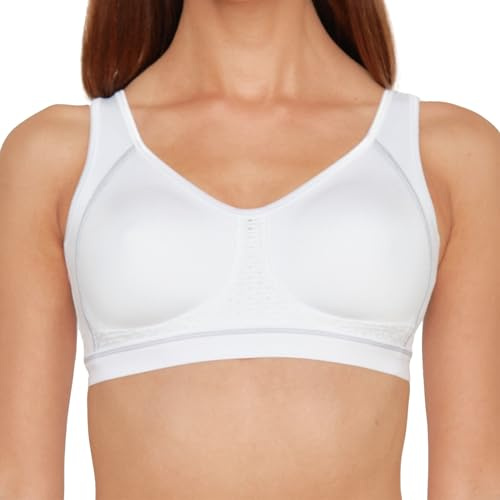 Susa Damen Susa Damen Sport-bh Ohne Bügel 7316 Sport BH, Weiß (Weiß 003), 75E EU