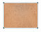 Pinnwand aus Kork 80 x 120 cm mit Alurahmen