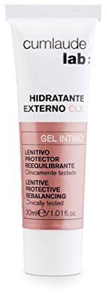 Cumlaude Lab Hidratante Externo CLX - Gel intimo Vulvar con Acción Calmante y Protectora para la Irritación e Inflamación, con Clorhexidina y Ácido Hialurónico - 30 ml