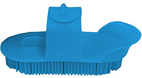 Lincoln Plastic Curry Comb - Small Blue