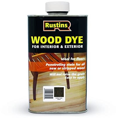 Rustins Wood Dye Dark Teak 250ml