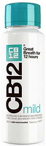 CB12 250ML 3 Pack MILD Mint Safe Breath Oral Care Agent by MEDA