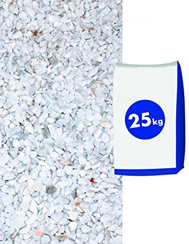 Marmorkies Carrara 5-8 mm 25 kg Sack weiss