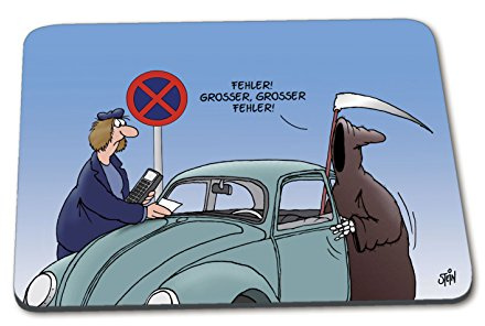 Mauspad Uli Stein Grosser Fehler Mousepad