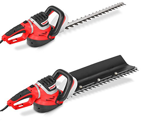 Hecht 611 taille haies électrique 750 W double coupe jusqu'à 24 mm d'épaisseur 4 kg