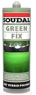Soudal - Mastic colle spécial Gazon synthetique 290 ML Green fix - Mastic colle polymère hybride
