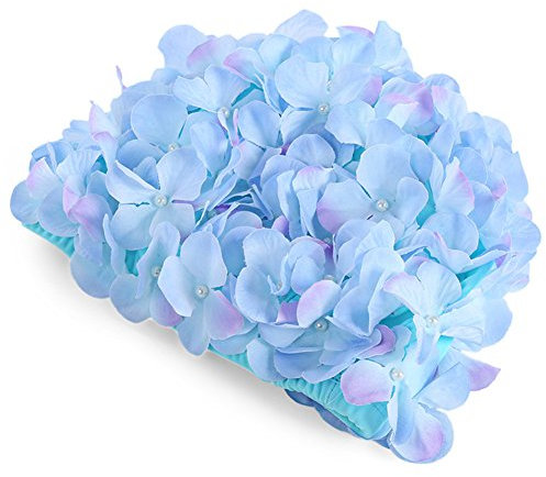 Wingbind Nuoto cap Fiori per Le Donne, Cappello da Bagno Floreale Cappello da Bagno cap Cappello retrò Cuffie da Nuoto