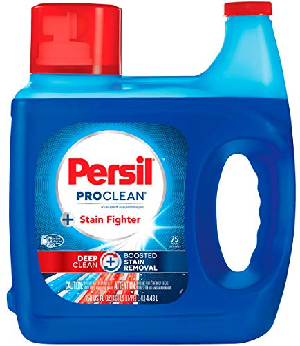 Persil ProClean 2-in-1 Liquid Laundry Detergent, 75 Loads, 150 Fl Oz