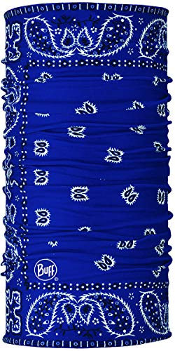 Buff Coolnet Uv+ XL Multifunktionstuch Kopfbedeckung und Gesichtsmaske XL Santana Marineblau